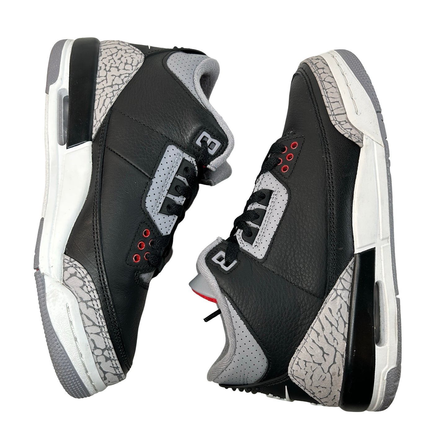DM0967 010 Jordan 3 Retro Black Cement (2024) (GS) [USED] - 5.5Y (Used) (No Box)