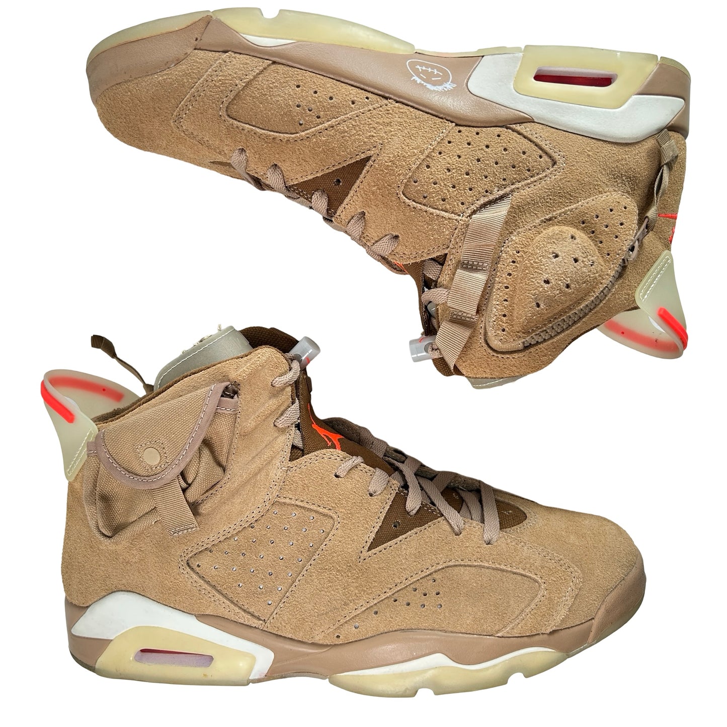 DH0690 200 Jordan 6 Retro Travis Scott British Khaki [USED] - 12.5 M (Used2)