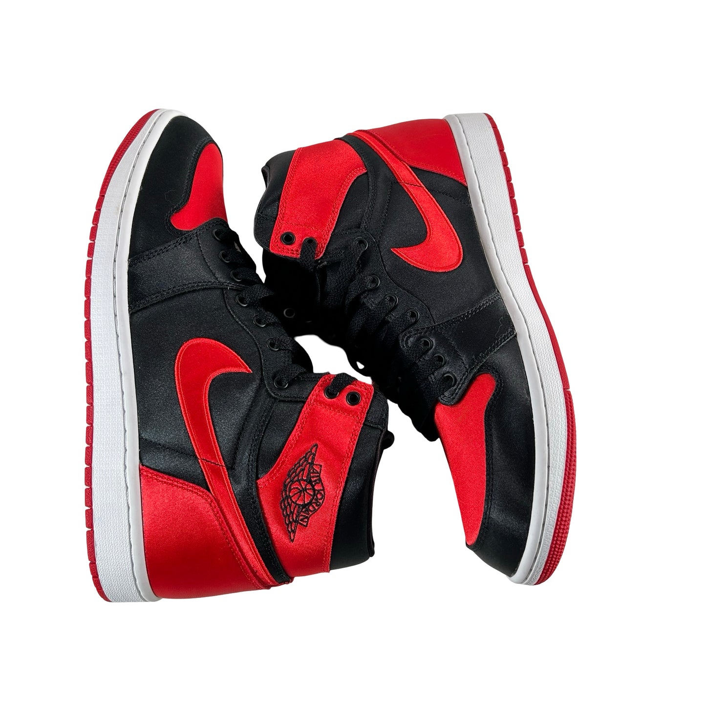 FD4810 061 Jordan 1 Retro High OG Satin Bred [USED] - 12 W (VNDS)