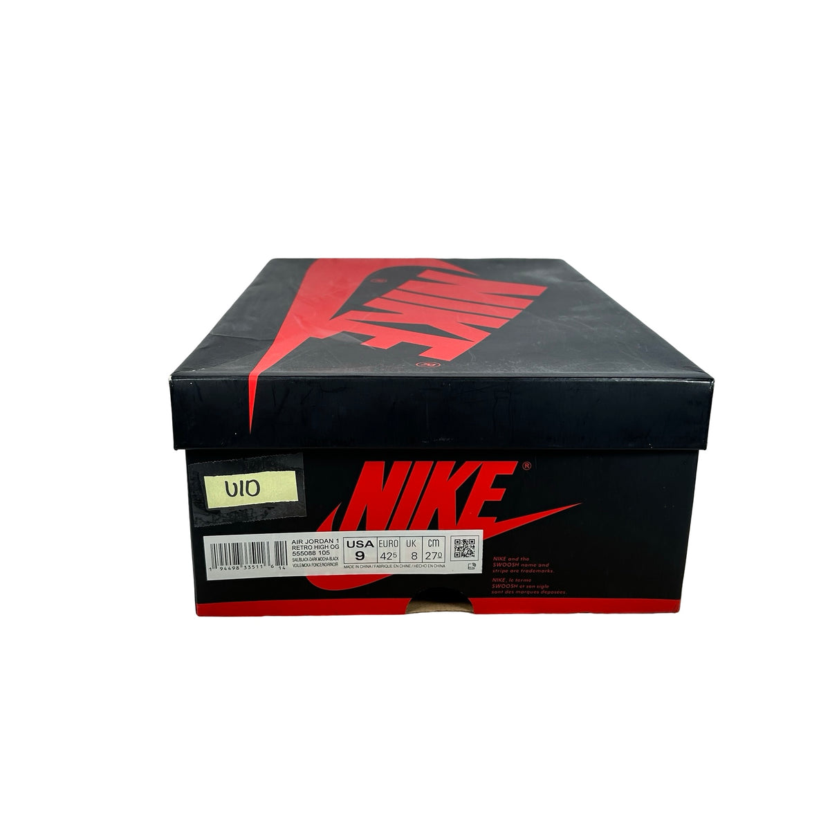 555088 105 Jordan 1 Mocha [USED] - 9 M (Used10)