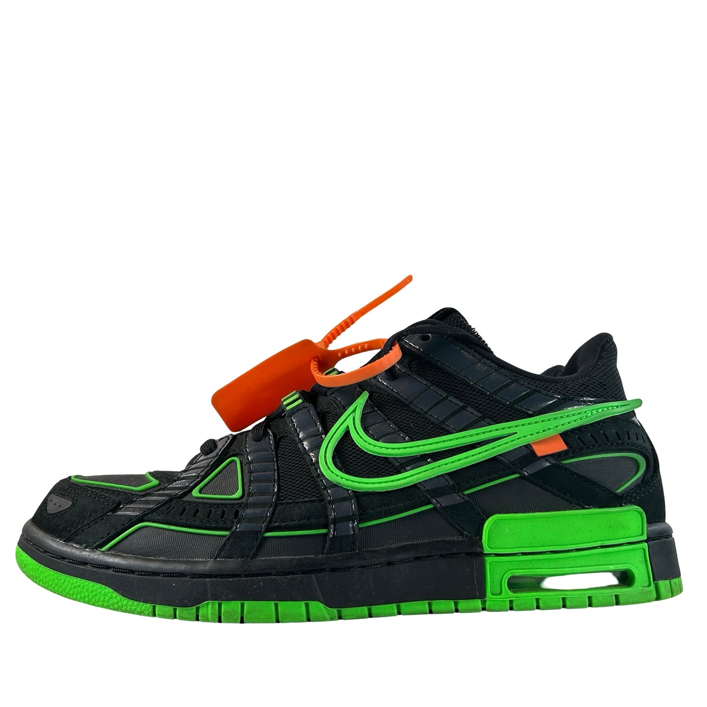 CU6015 001 Nike Air Rubber Dunk Off-White Green Strike [USED] - 11 M (Used2)