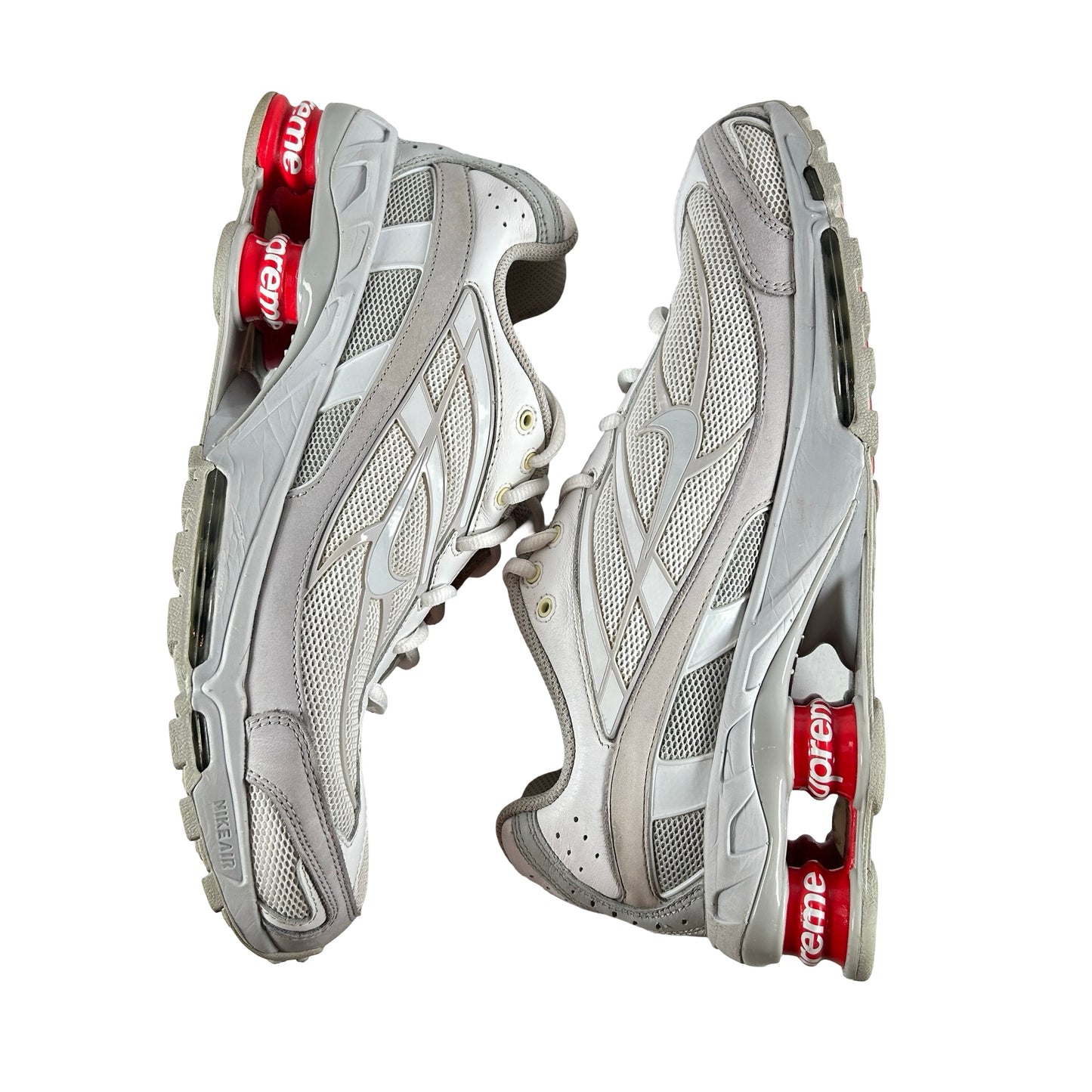 DN1615 100 Nike Shox Ride 2 SP Supreme White [USED] - 10 M (No Box) (No Insoles)