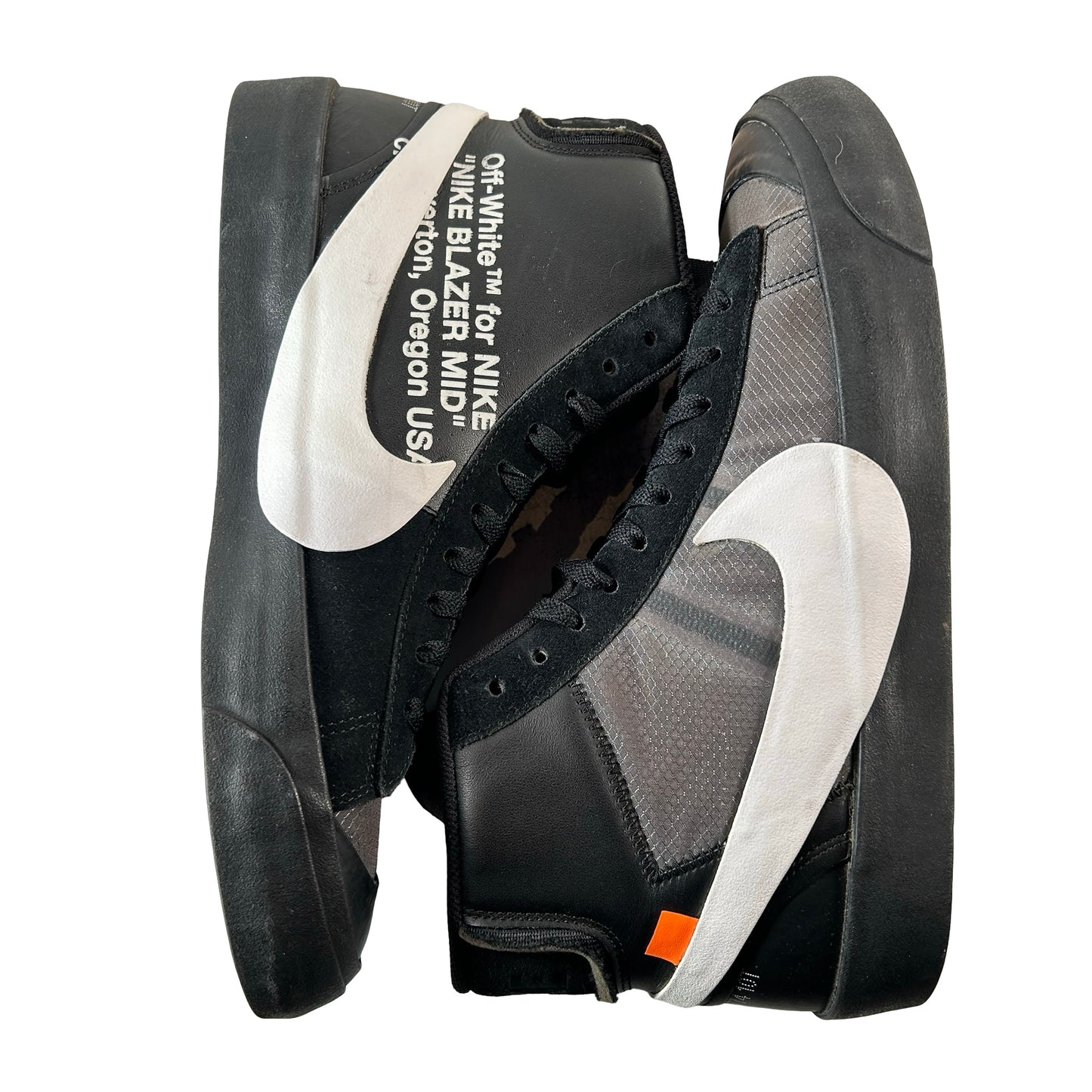 AA3832 001 Nike Blazer Off-White Black [USED] - 10.5 M (Used2)