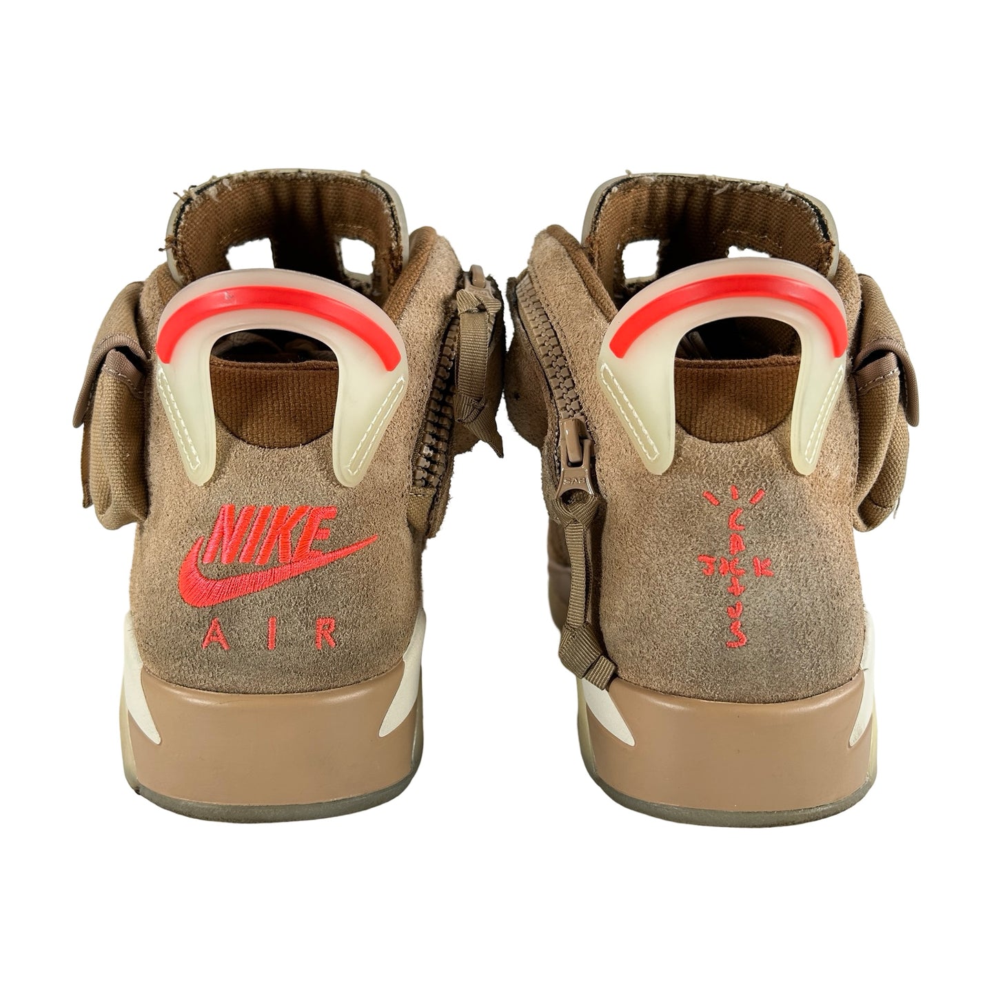 DH0690 200 Jordan 6 Retro Travis Scott British Khaki [USED] - 9 M (Used6)