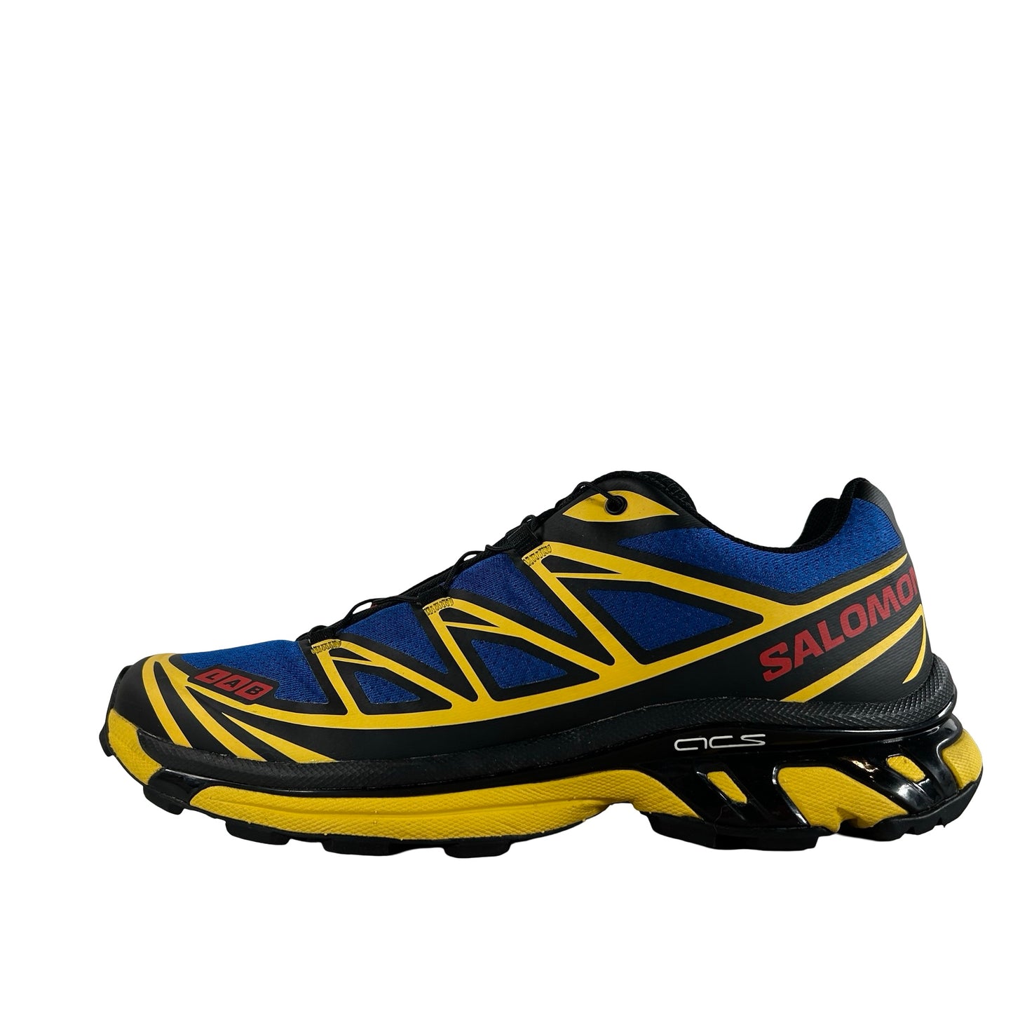 L49130400 Salomon XT-6 JJJJound Nautical Blue Lemon [USED] - 9 M (Used)