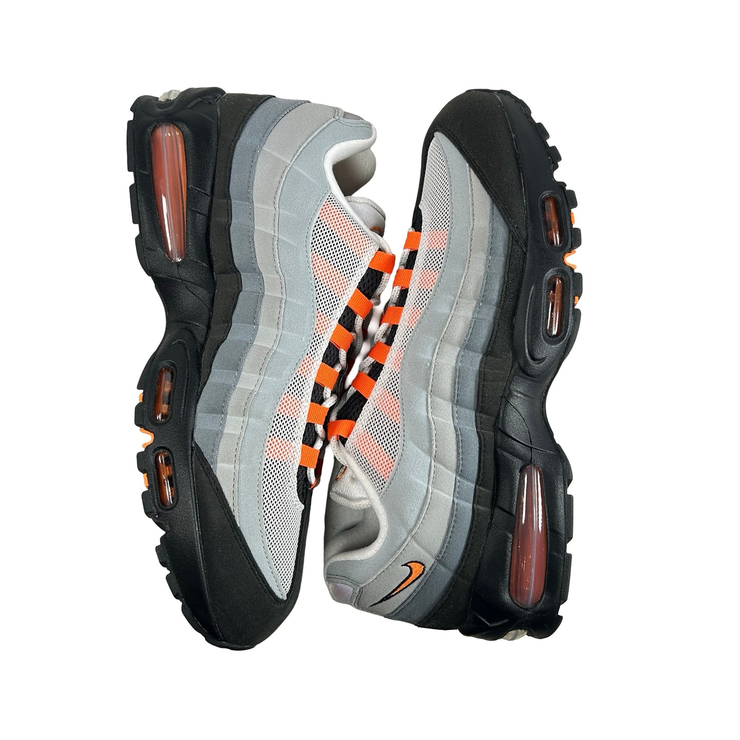 HM4740 101 Nike Air Max 95 OG Big Bubble Bright Mandarin 2.0 (2025) [USED] - 12 M (Used)