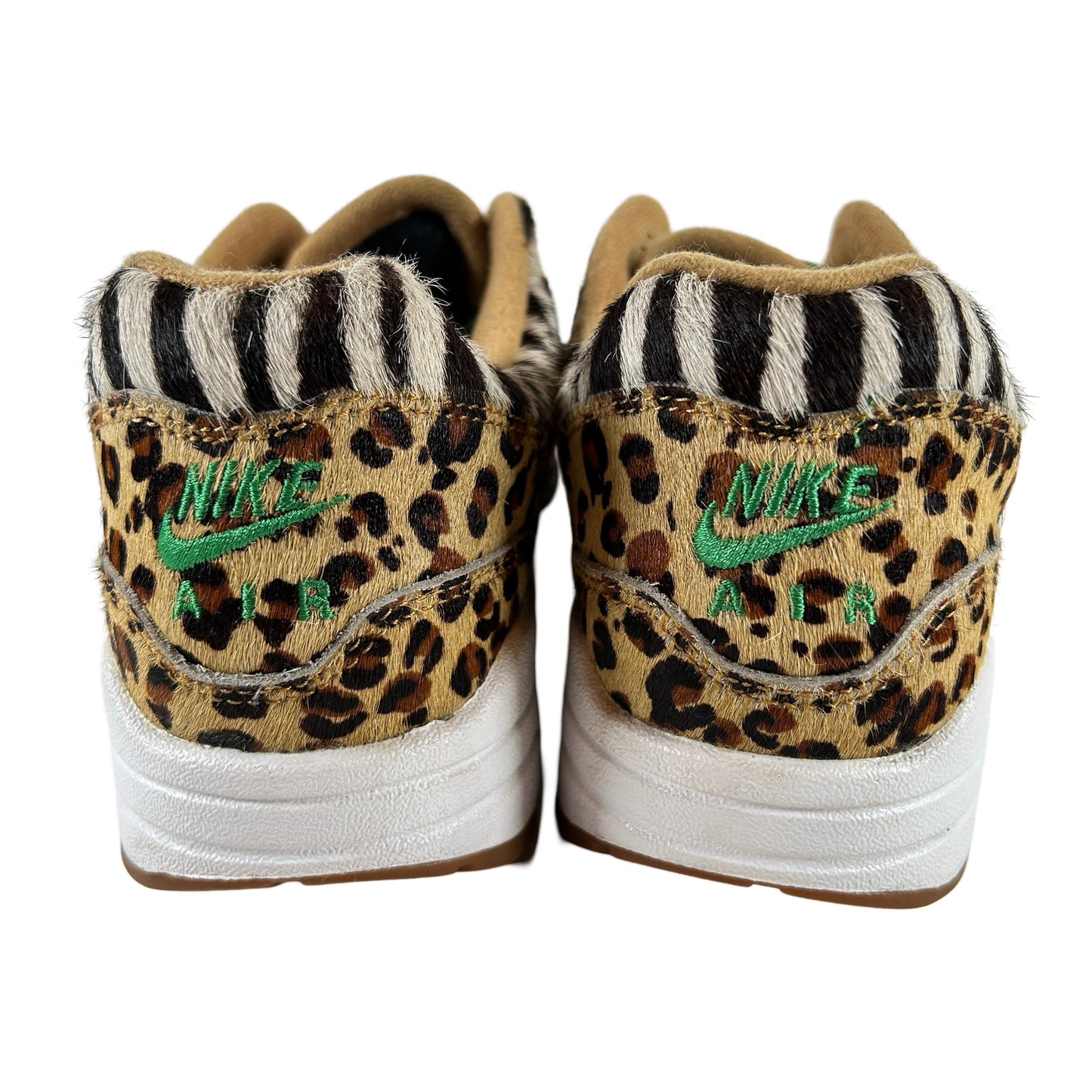 AQ0928 700 Nike Air Max 1 Atmos Animal Pack 2.0 (All Black Box) (2018) [USED] - 5 (Used) (No Box)