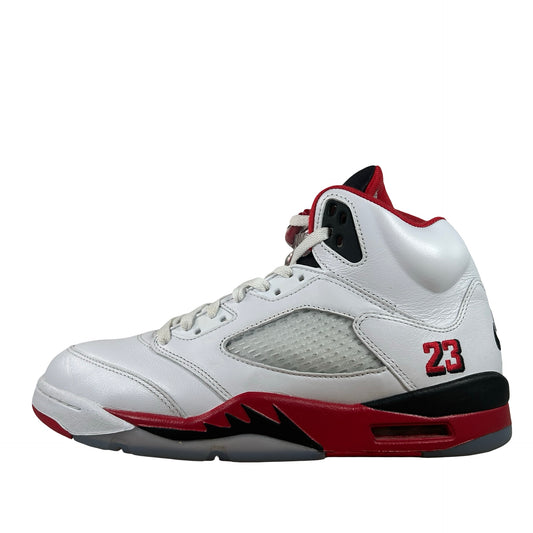 HQ7978 101 Jordan 5 Retro Fire Red Black Tongue (2025) [USED] - 10 M (Used3)