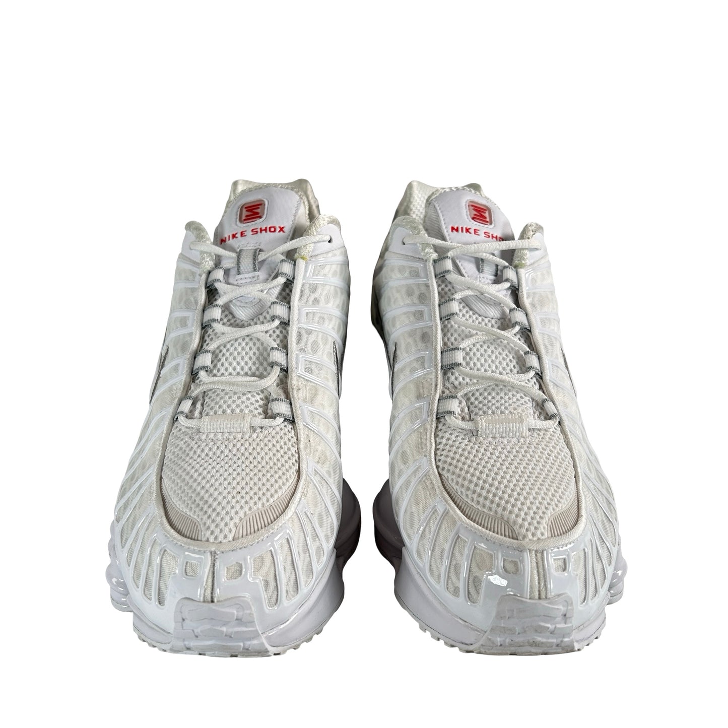 AV3595 100 Nike Shox TL White Metallic Silver [USED] - 10.5 M (Used)