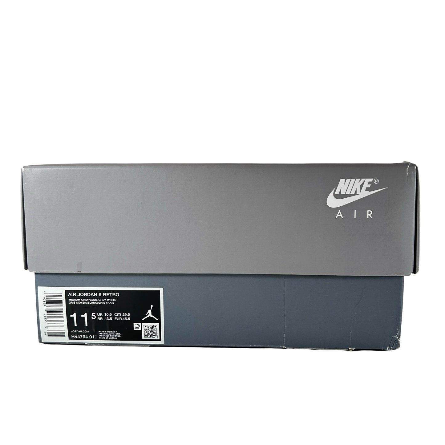 HV4794 011 Jordan 9 Retro Cool Grey (2025) [USED] - 11.5 M (Used)