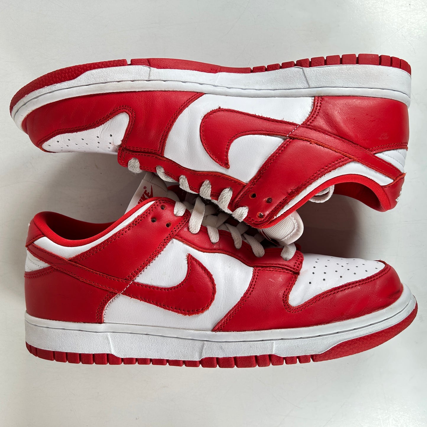 CU1727 100 Dunk Low University Red [USED] - 9.5 M (Used)