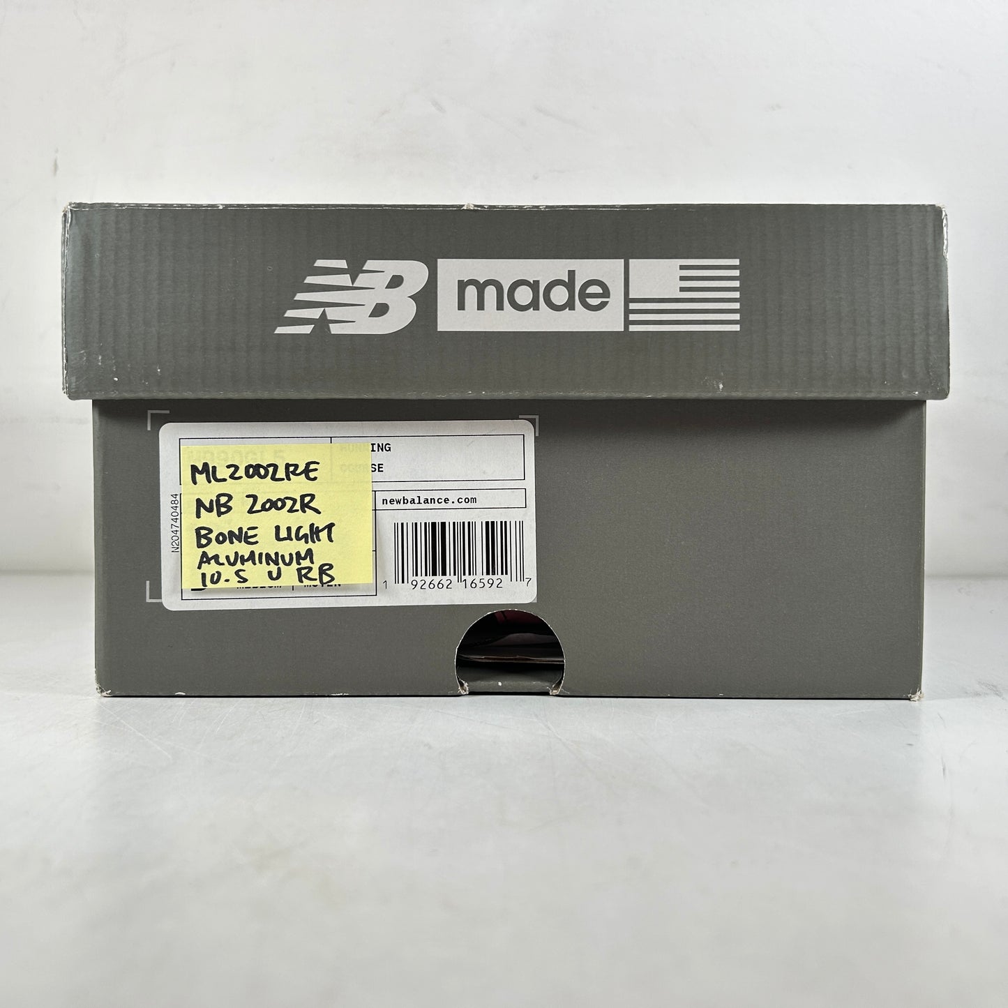ML2002RE New Balance 2002R Bone Light Aluminum [USED] - 10 M (Used)