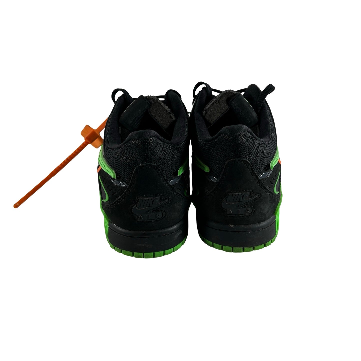 CU6015 001 Nike Air Rubber Dunk Off-White Green Strike [USED] - 13 M (Used2) (No Box2)