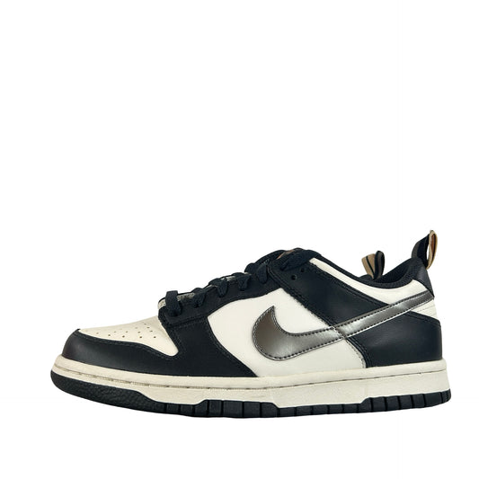 DH9764 001 Nike Dunk Low Black White Metallic (GS) [CONDITIONAL] - 5.5 Y (Yellowing)
