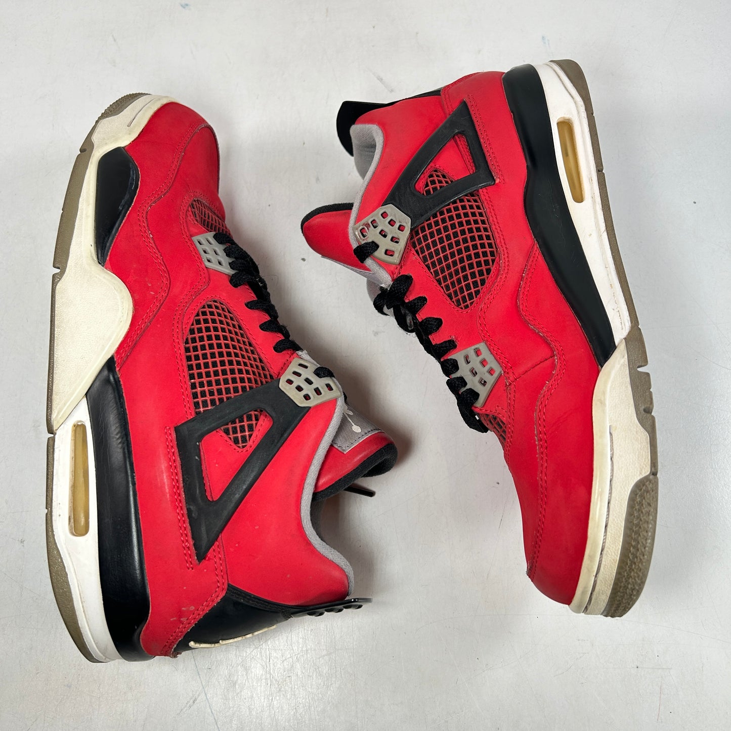 308497 603 Jordan 4 Retro Toro Bravo [USED] - 10 M (Used) (No Box)