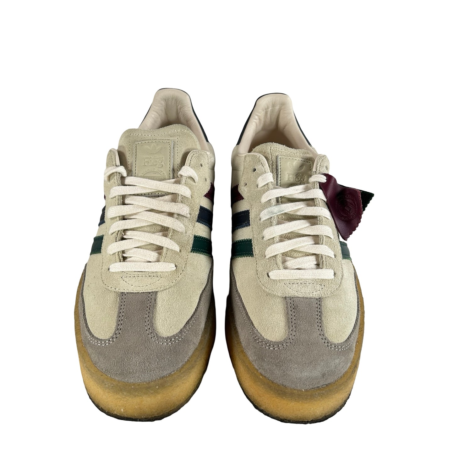 IE4032 Adidas Clarks 8th Street Samba By Ronnie Fieg Kithmas White Multi [USED] - 12 M (Used)