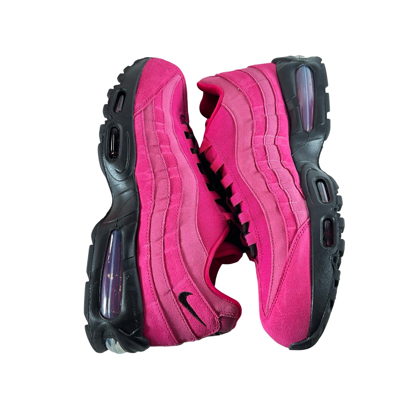 II7632 600 Nike Air Max 95 OG Big Bubble Fireberry [USED] - 11 M (Used)