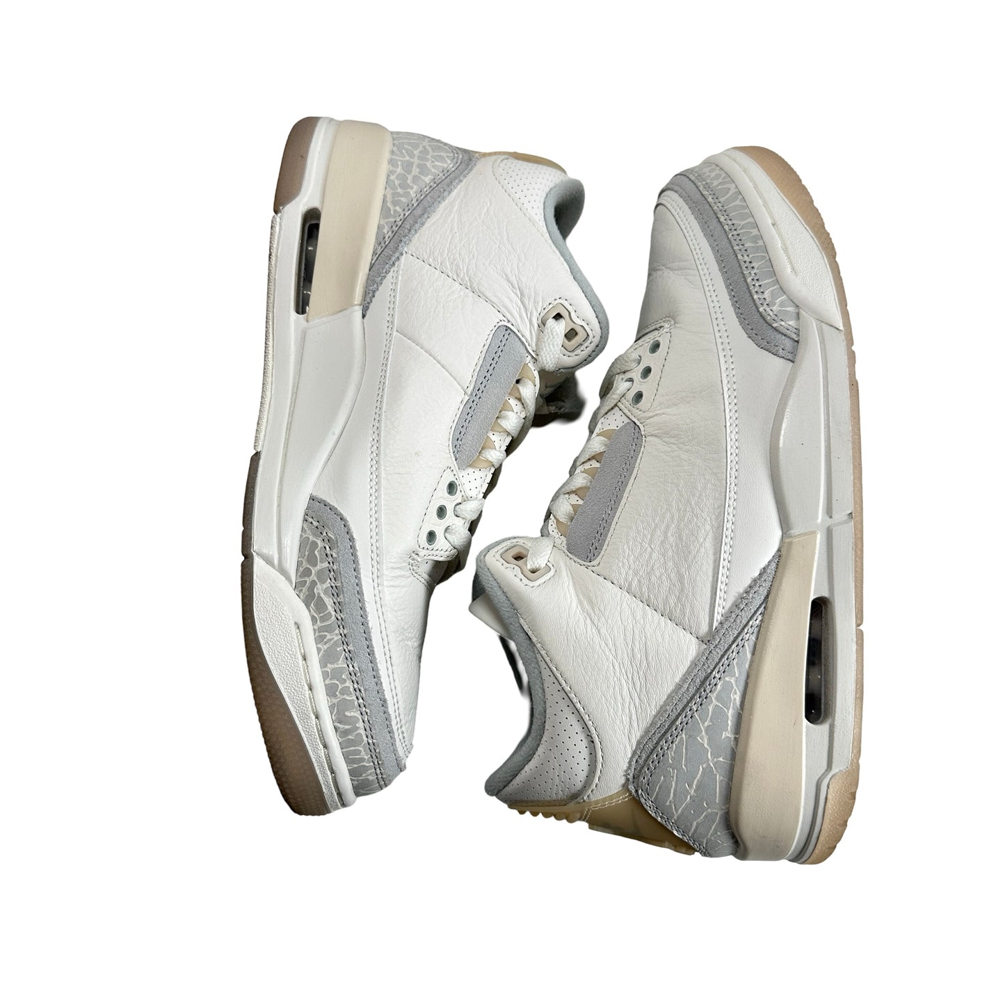 FJ9479 100 Jordan 3 Retro Craft Ivory [USED] - 8.5 M (Used)