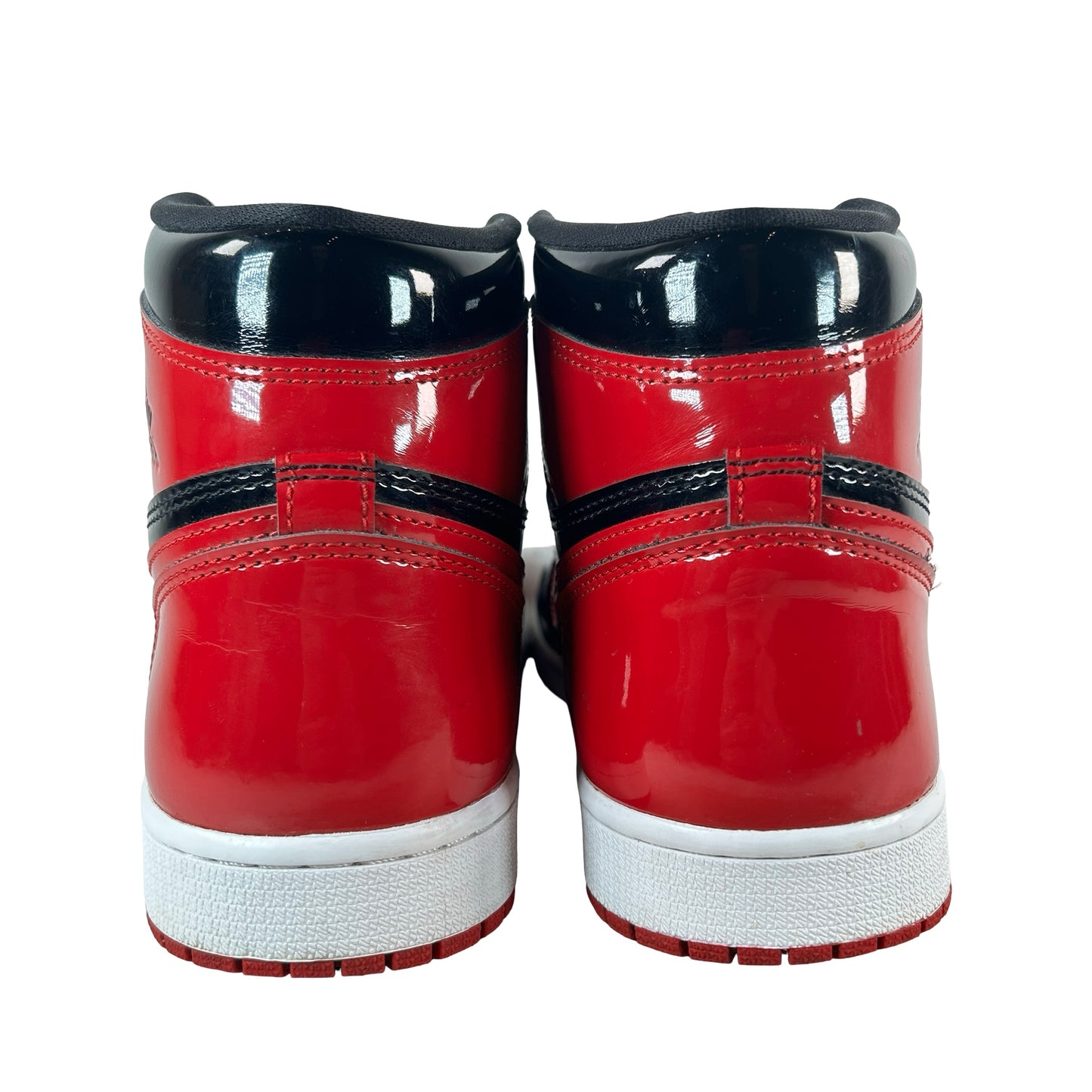 555088 063 Jordan 1 Retro High OG Patent Bred [USED] - 9.5 M (Used) (No Box)