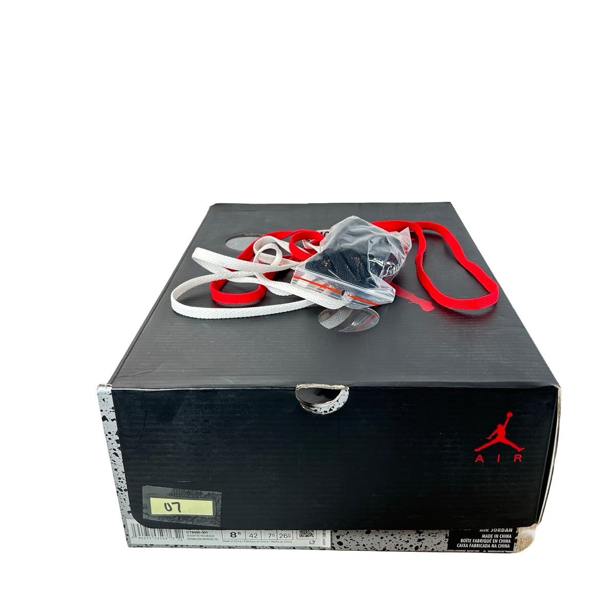 CT8480 001 Jordan 5 Off-White Black [USED] - 8.5 M (Used7)