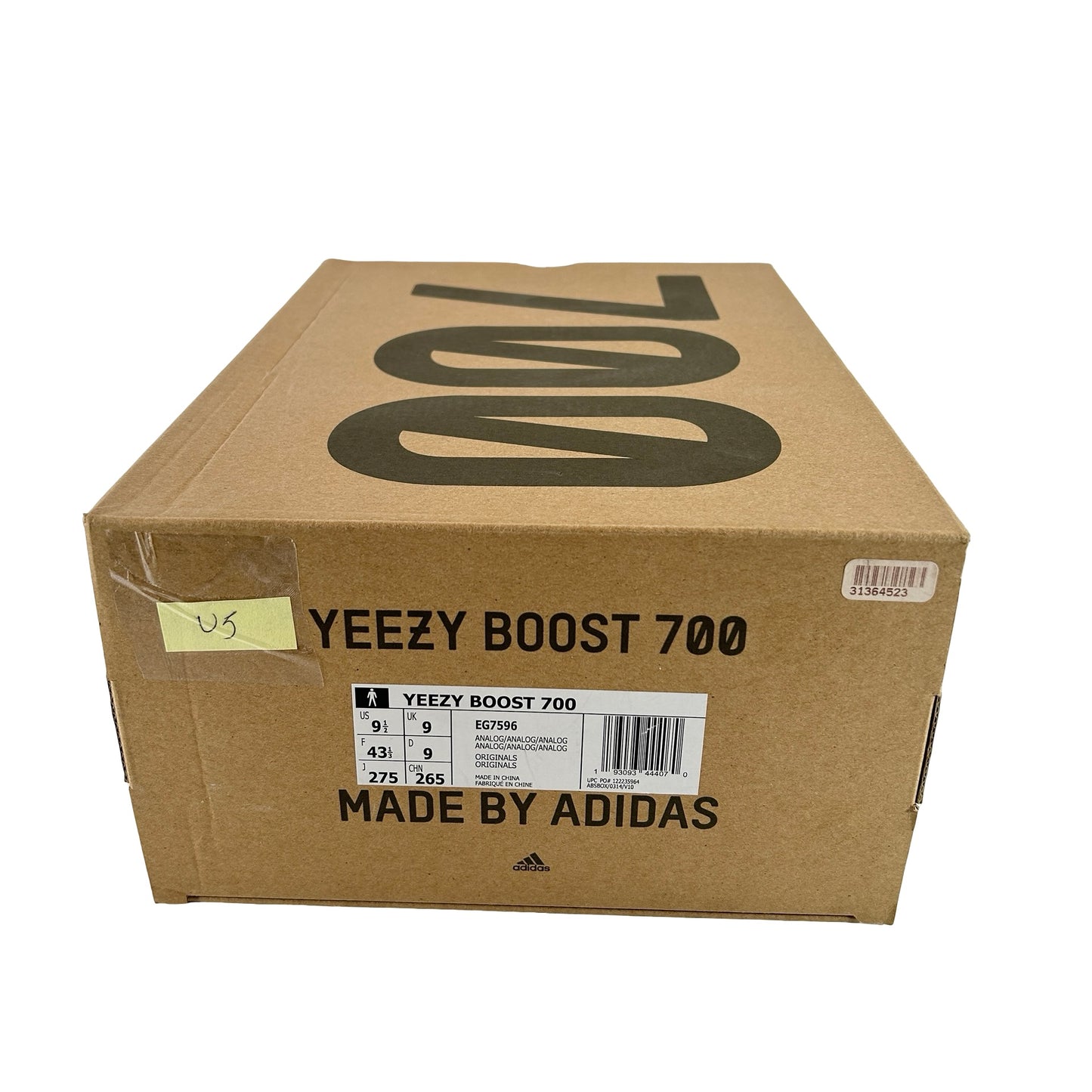 EG7596 adidas Yeezy Boost 700 Analog [USED] - 9.5 M (Used5)