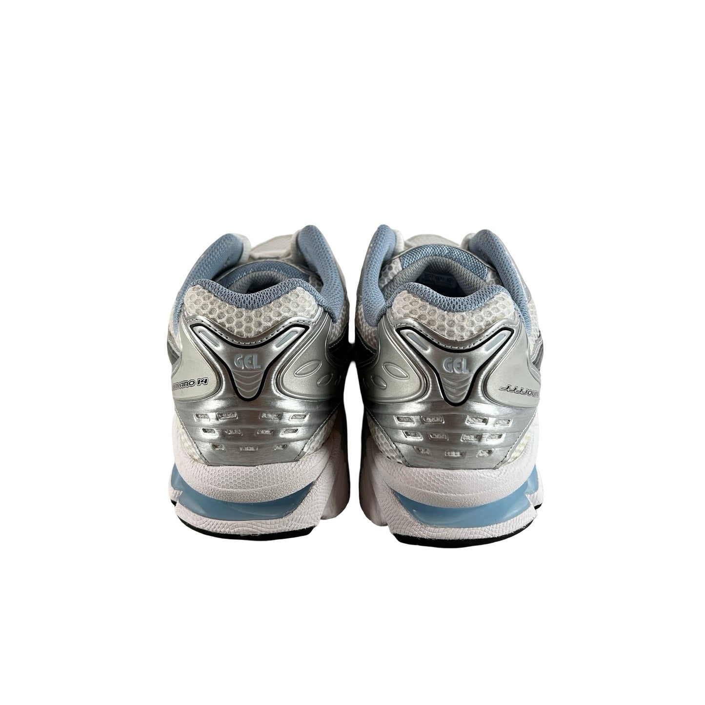 1203A961 101 ASICS Gel-Kayano 14 JJJJound White Blue [USED] - 9.5 M (Used) (No Box)