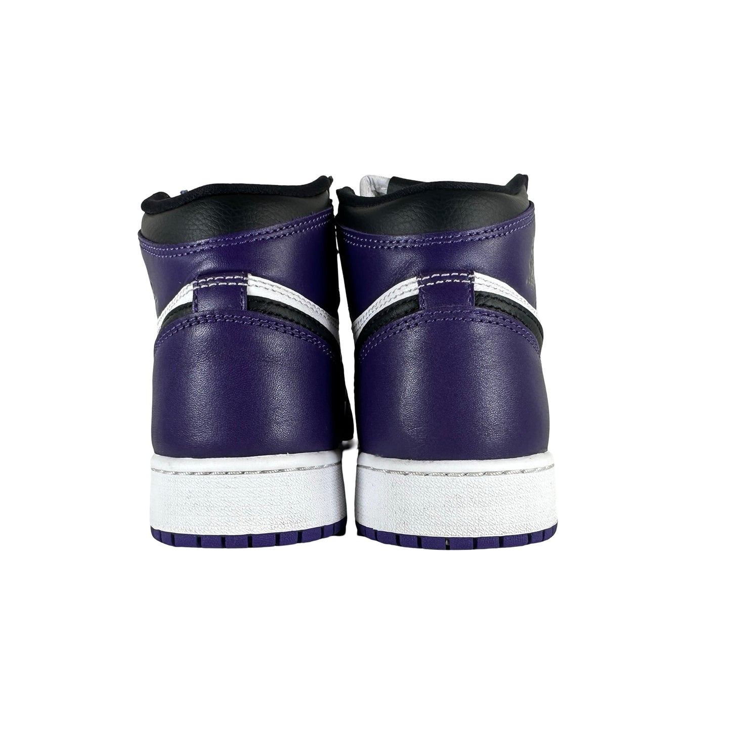 575441 500 Jordan 1 Retro High Court Purple White (GS) [USED] - 5 Y (Used) (No Box)