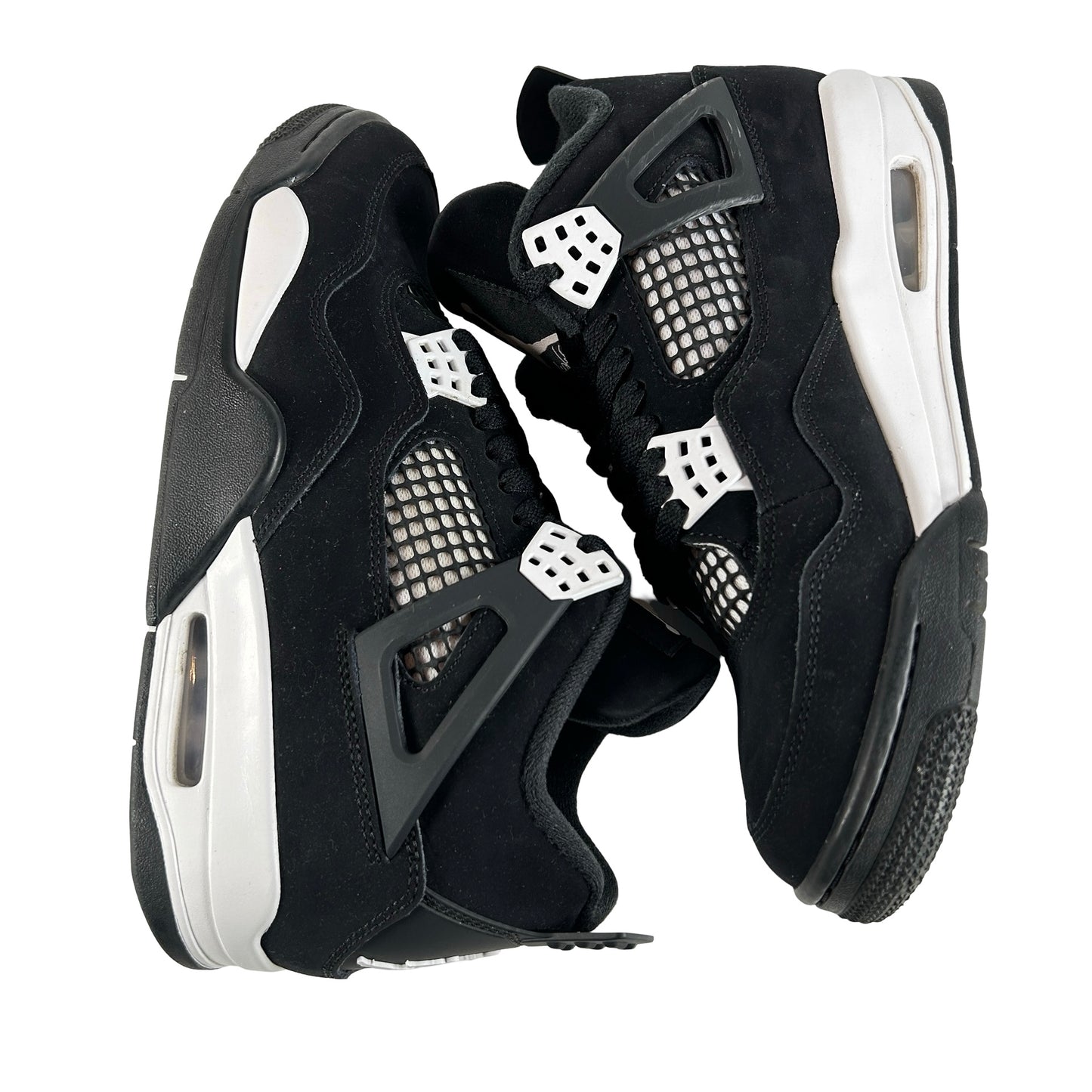 FQ8138 001 Jordan 4 Retro White Thunder [USED] - 8 M (Used2)