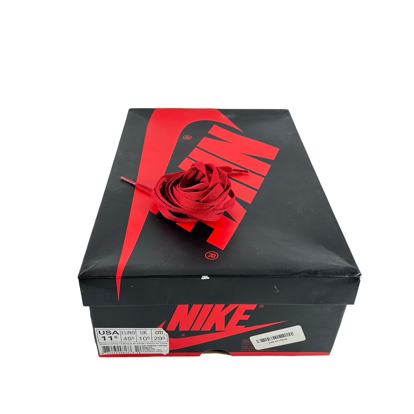 555088 103 Jordan 1 Retro Metallic Red (2017) [USED] - 11.5 M (Used)