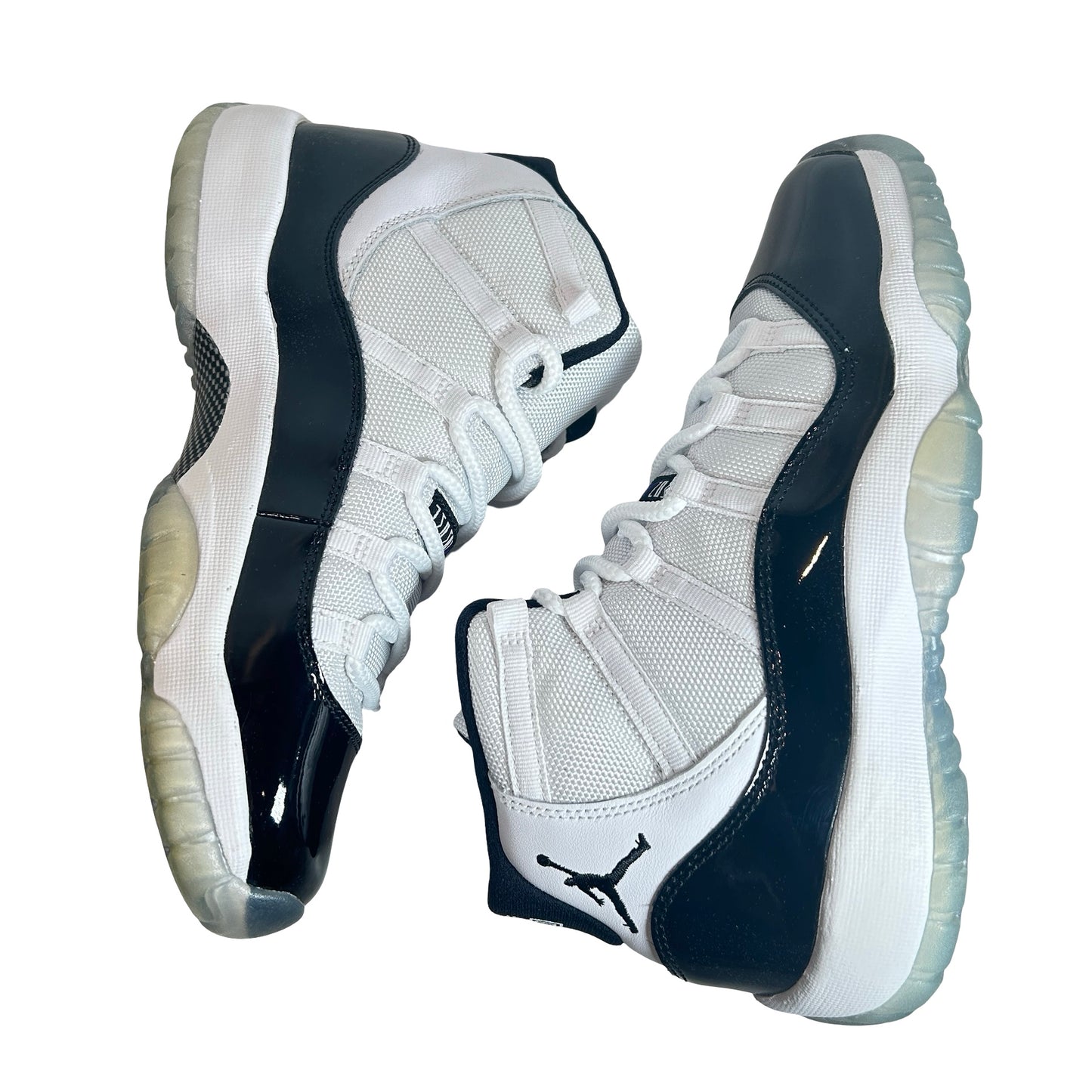 378038 100 Jordan 11 Retro Concord (2018) (GS) - 6.5 Y (Yellowing Soles)