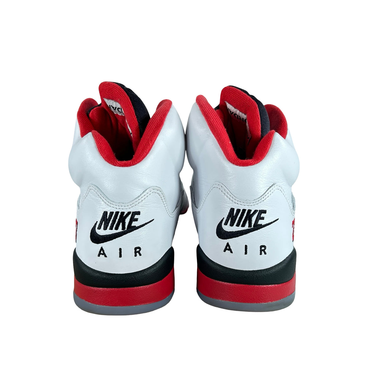 HQ7978 101 Jordan 5 Retro Fire Red Black Tongue (2025) [USED] - 12 M (Used8)