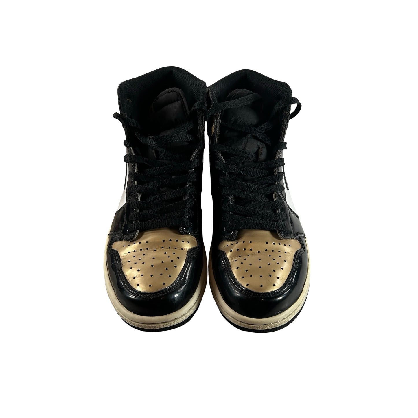 861428 007 Jordan 1 Retro High NRG Patent Gold Toe [USED] - 10.5 M (Used3)