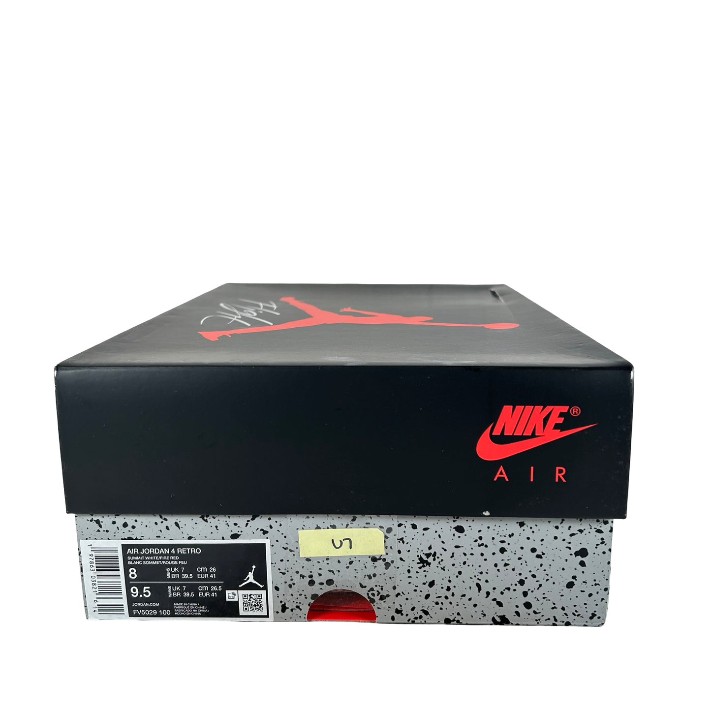 FV5029 100 Jordan 4 Retro White Cement (2025) [USED] - 8 M (Used7)