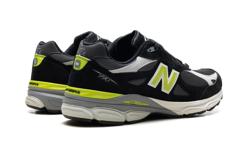 U990TA3 New Balance 990v3 MiUSA Kith United Arrows & Sons Black