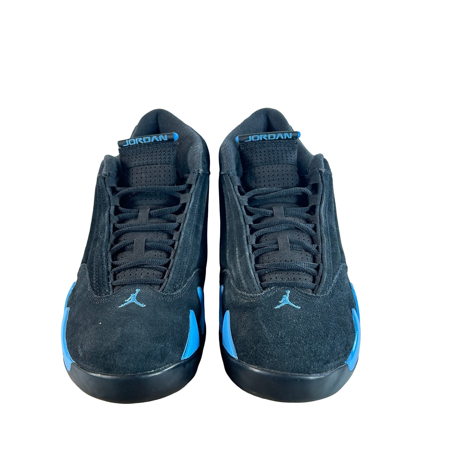 487471 007 Jordan 14 Retro Black University Blue (2026) [USED] - 13 M (Used)