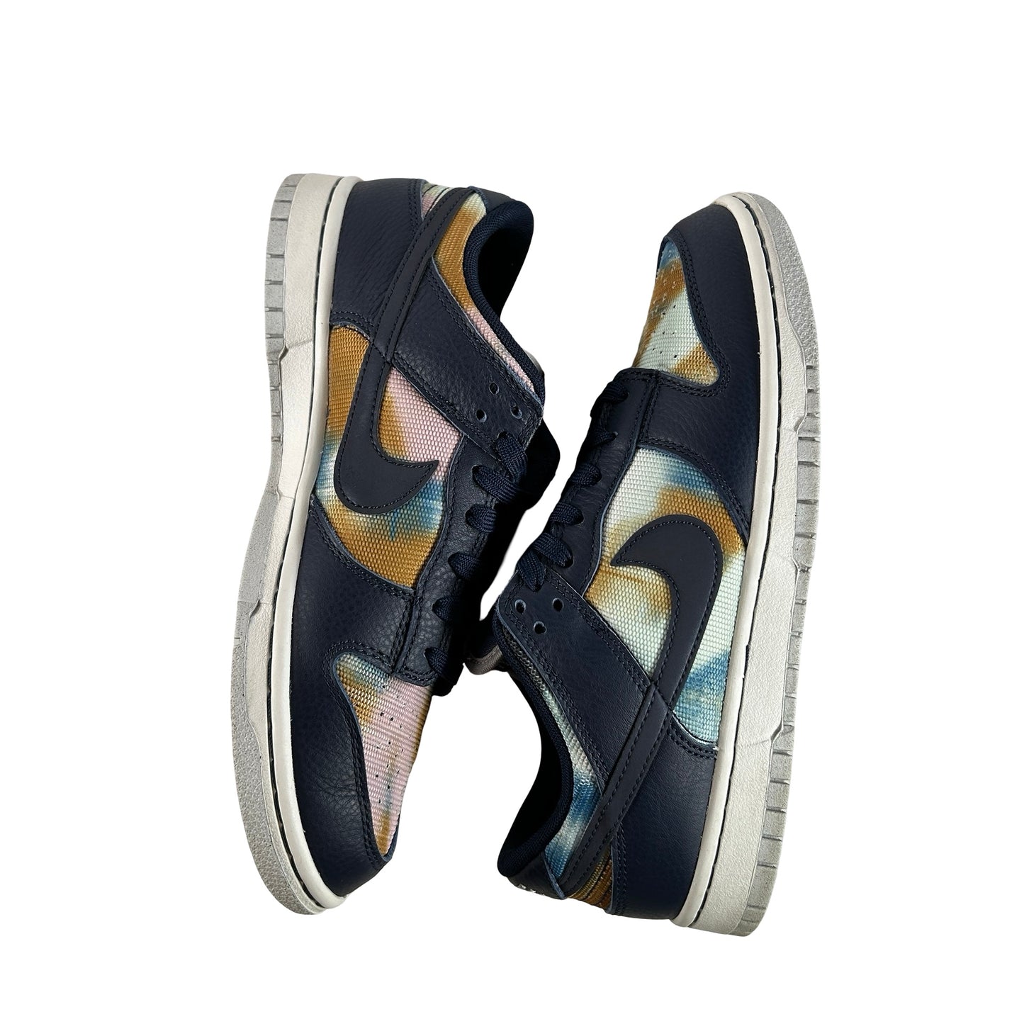 DM0108 400 Nike Dunk Low Graffiti Navy [USED] - 8.5 M (Used)
