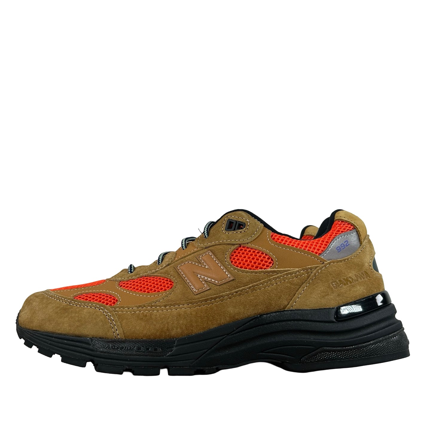 U992AB1 New Balance 992 MiUSA Action Bronson Tiger Eye [USED] - 10 M (Used) (No Box)