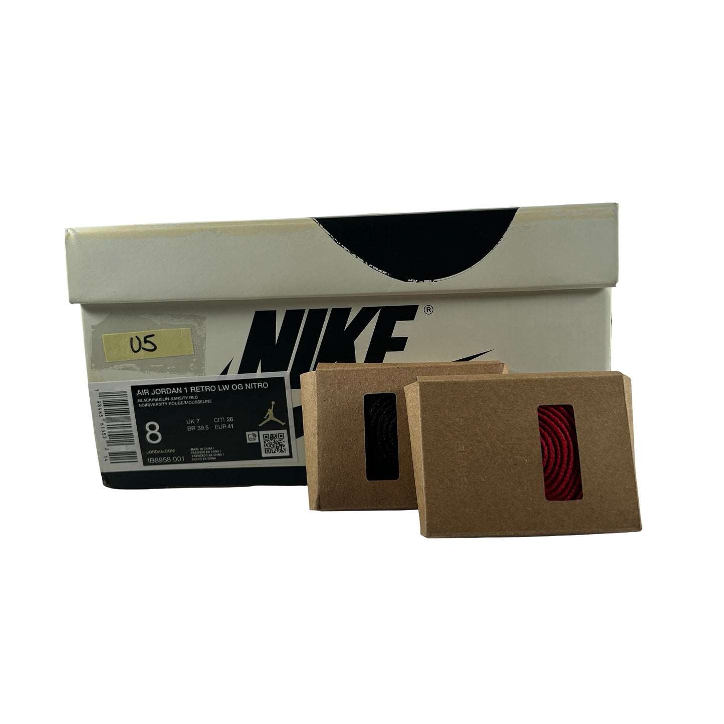 IB8958 001 Jordan 1 Retro Low OG Nigel Sylvester Nitro Better With Time [USED] - 8 M (Used5)