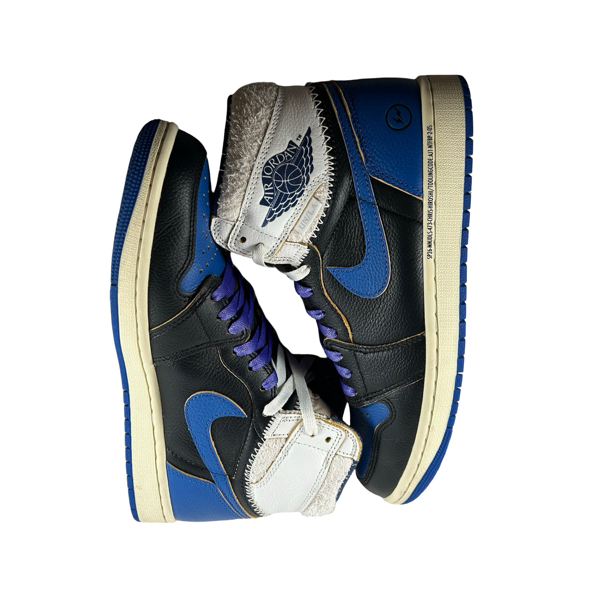 IO7847 001 Jordan 1 Retro High OG SP Fragment x Union LA Sport Royal [USED] - 8 M (Used2)
