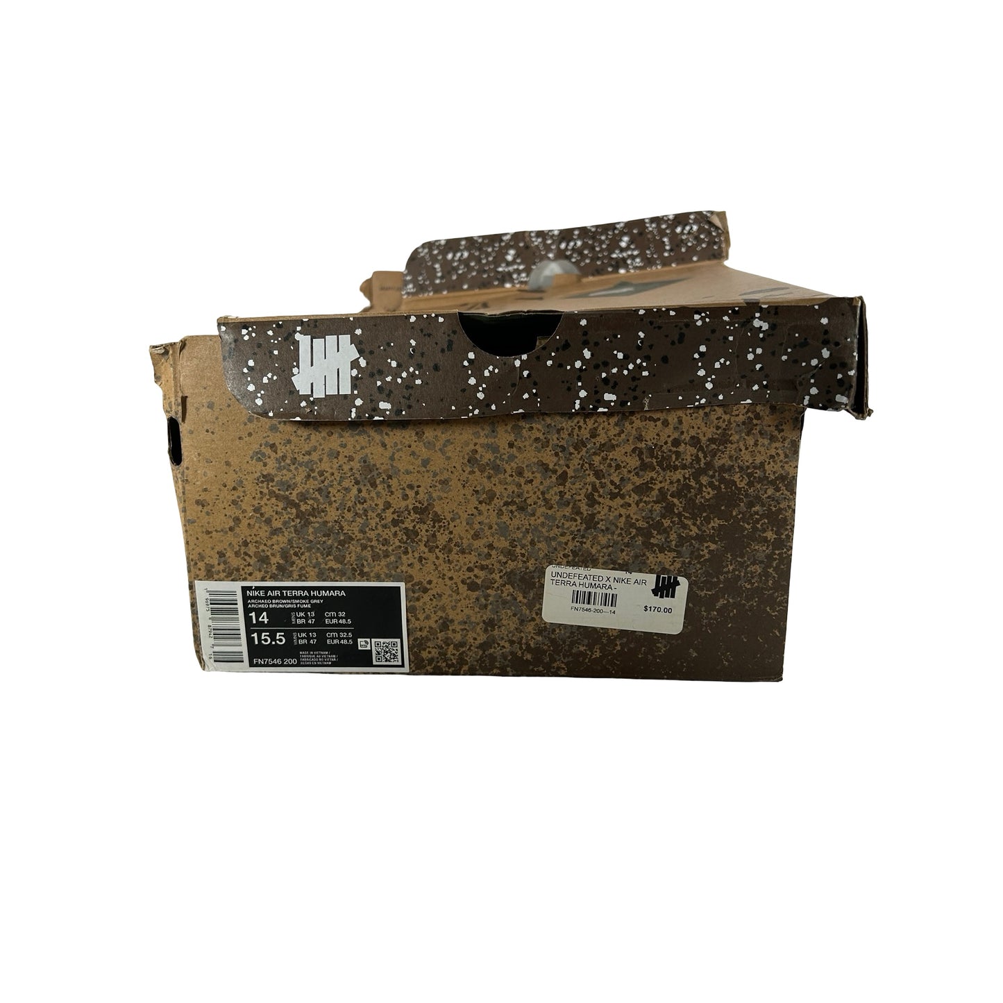 FN7546 200 Nike Air Terra Humara Undefeated Archaeo Brown [USED] - 14 M (Used)