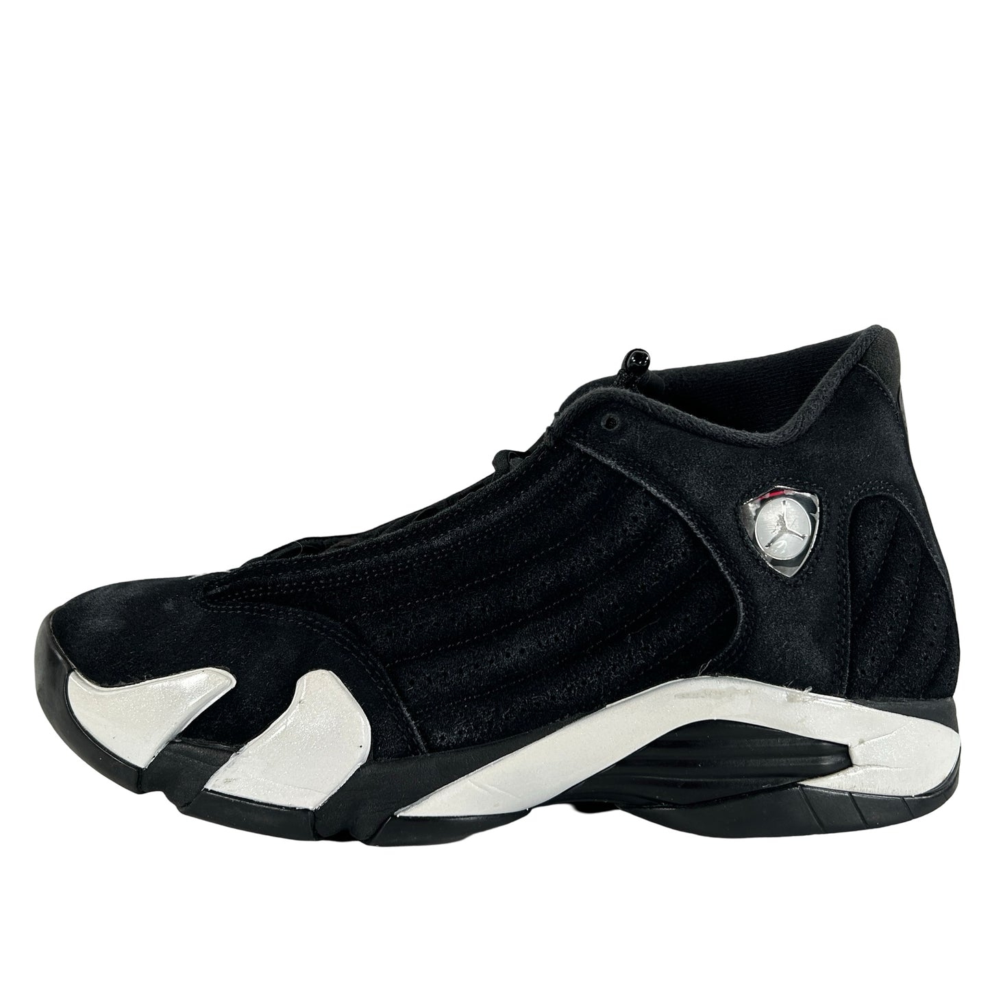 487471 016 Jordan 14 Retro Black White [USED] - 9.5 M (Used2)