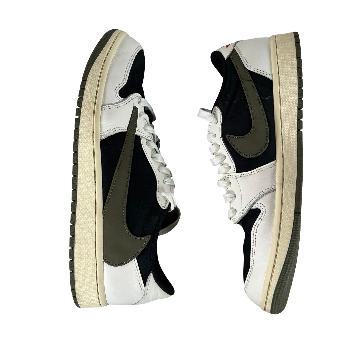 DZ4137 106 Jordan 1 Retro Low OG SP Travis Scott Olive (W) [USED] - 11 W (Used6)