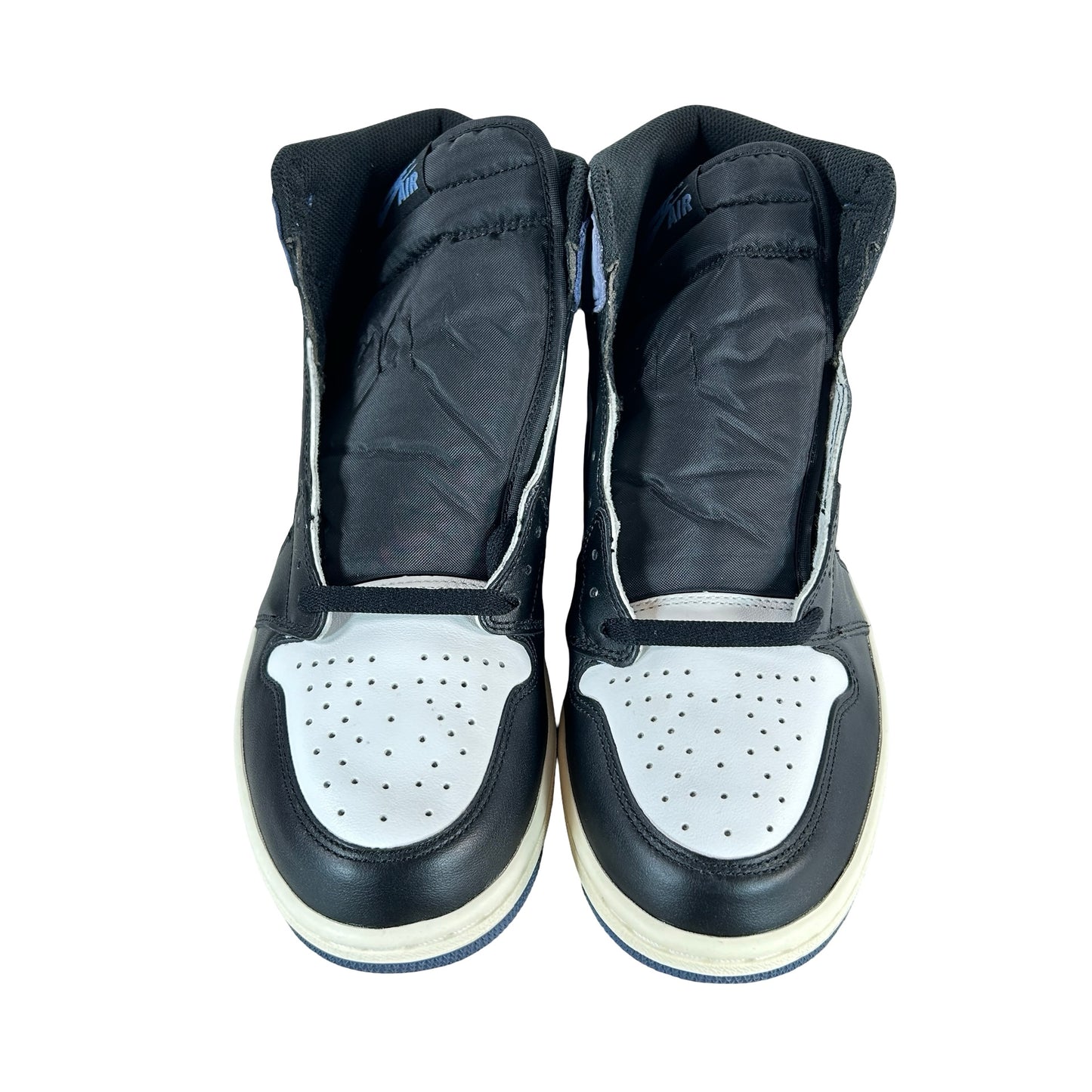 555088 115 Jordan 1 Blue Moon - 10 M (Yellowing)