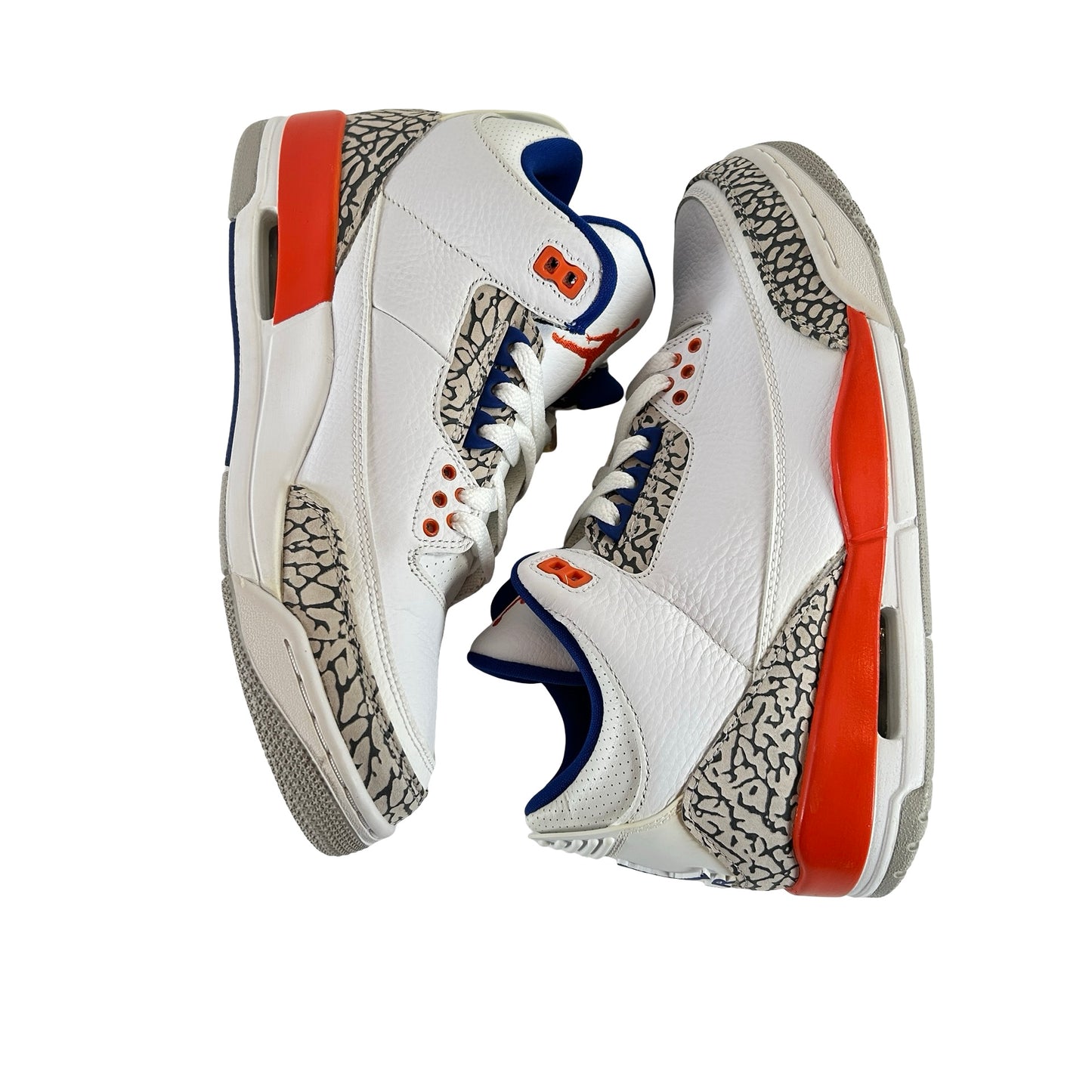 136064 148 Jordan 3 Retro Knicks [CONDITIONAL] - 8.5 M (Yellowing)