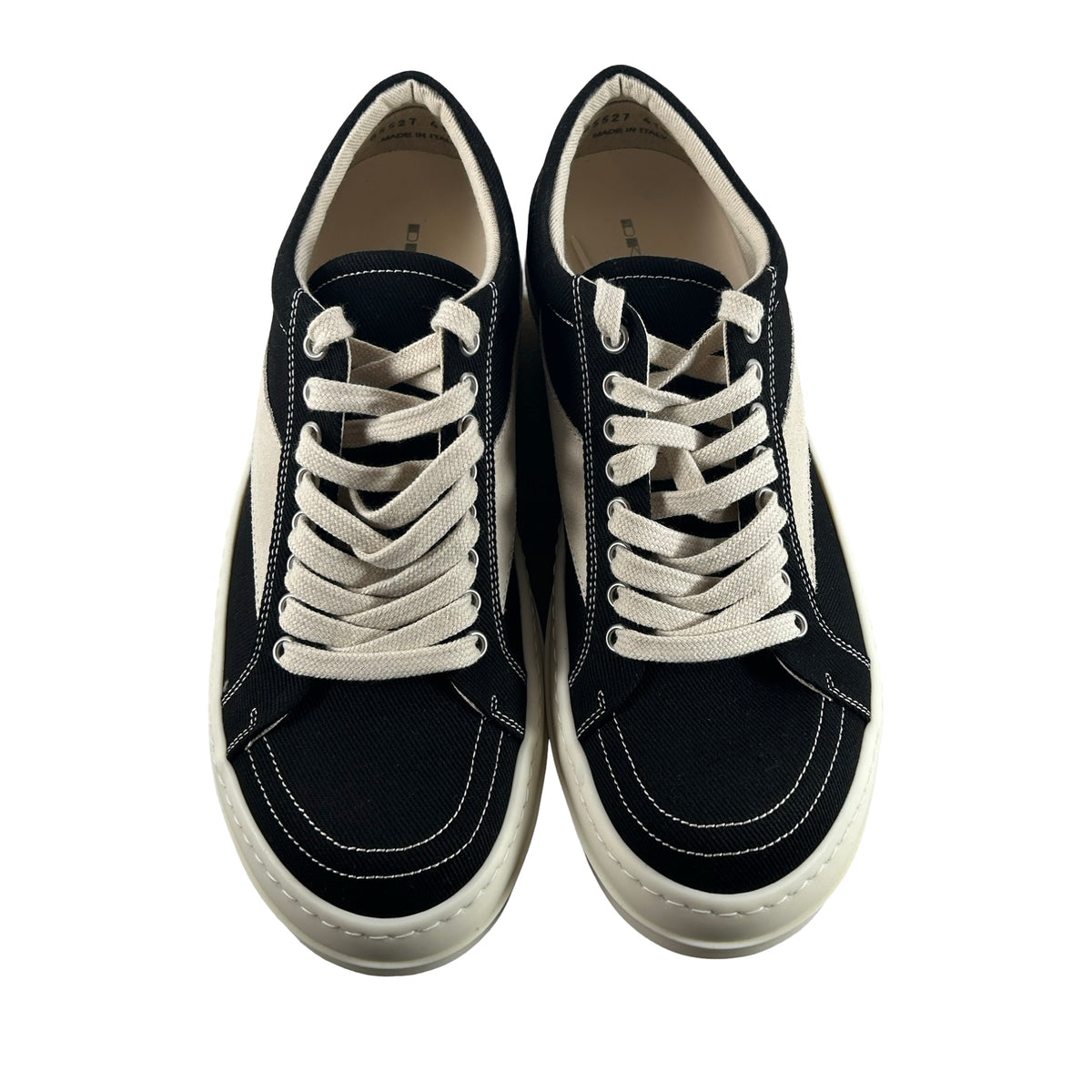 DU02D2803 DOLVS 911 Rick Owens DRKSHDW Vintage Low Black Milk