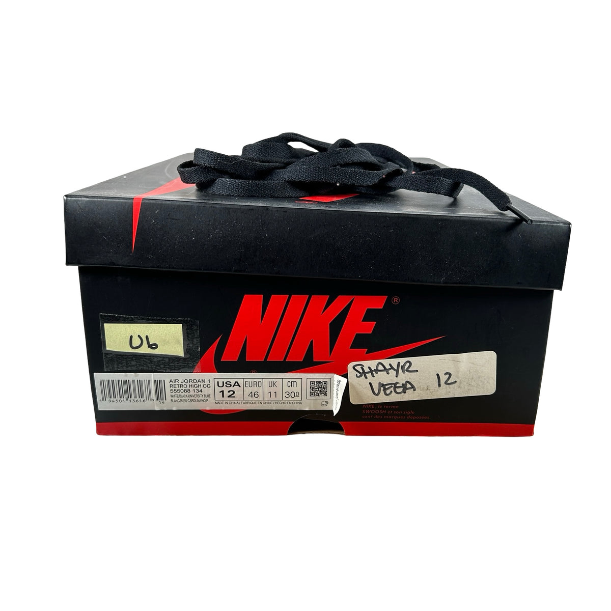 555088 134 Jordan 1 University Blue [USED] - 12 M (Used6)