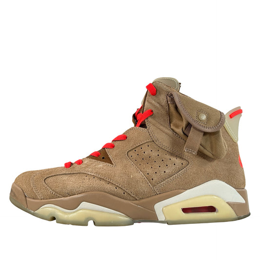 DH0690 200 Jordan 6 Retro Travis Scott British Khaki [USED] - 12 M (Used)