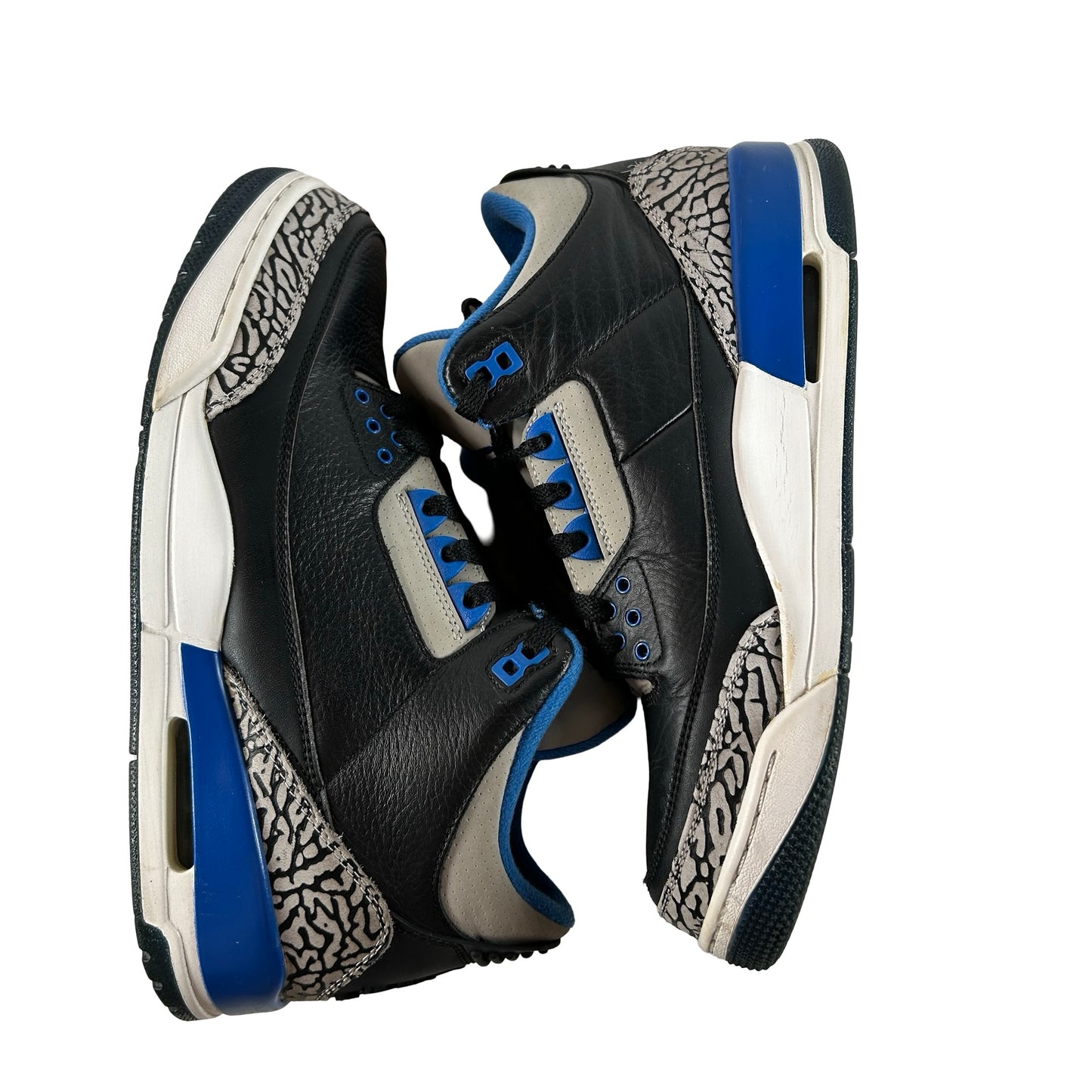 136064 007 Jordan 3 Retro Sport Blue [USED] - 10 M (Used)