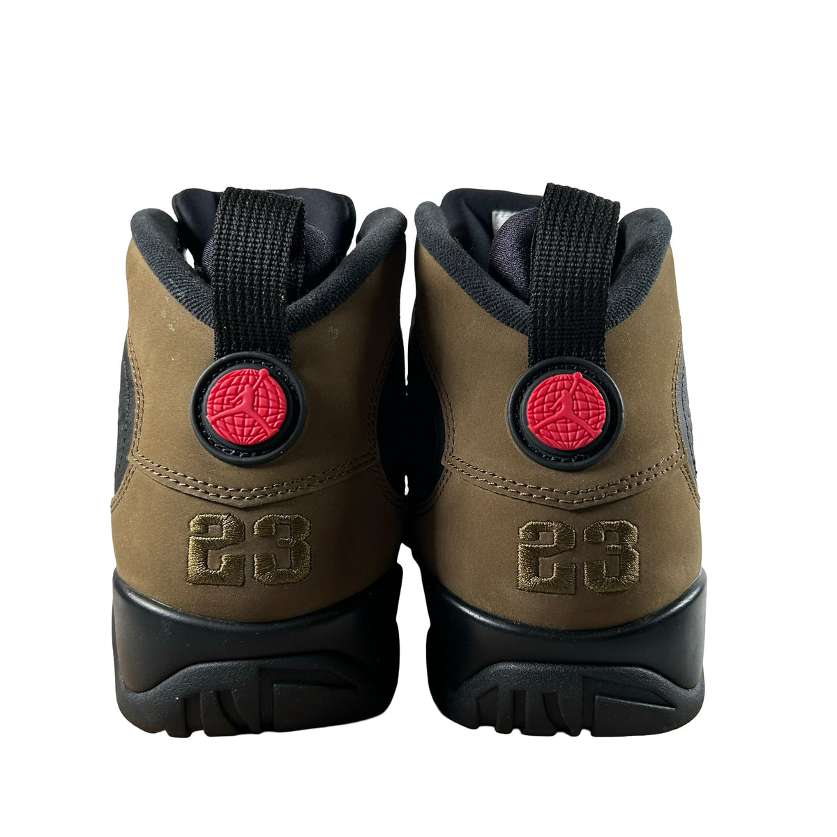HV4794 030 Air Jordan 9 Retro Olive (2024) [USED] - 9.5 M (Used19)