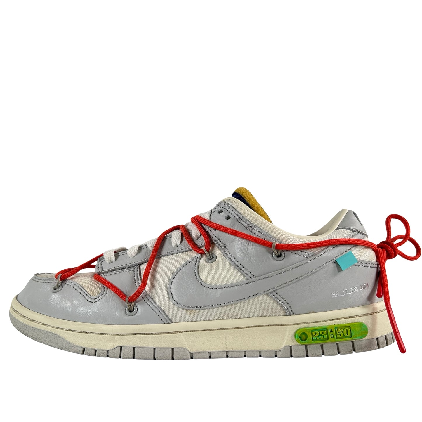 DM1602 126 Nike Dunk Low Off-White Lot 23V [USED] - 10 M (Used)
